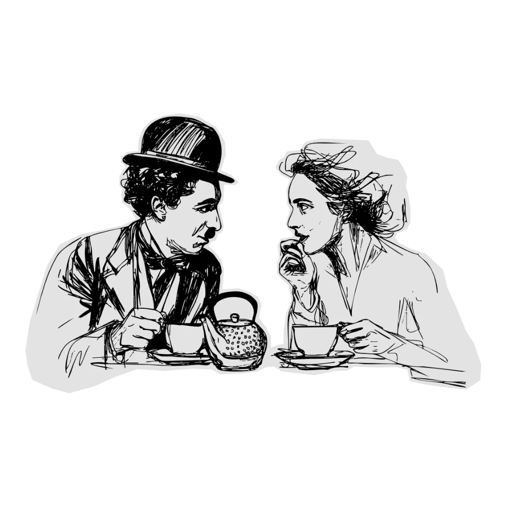 Ilustrace Charlie Chaplin